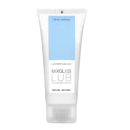 MIXGLISS NATURAL WATER BASED LUBRICANT 70 ML