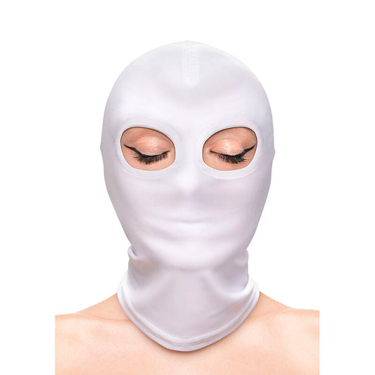 NS NOVELTIES FETISH FASHION EYES HOOD NYLON WHITE