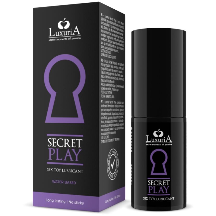 INTIMATELINE LUXURIA SECRET PLAY SEX TOYS LUBRICANT 30 ML