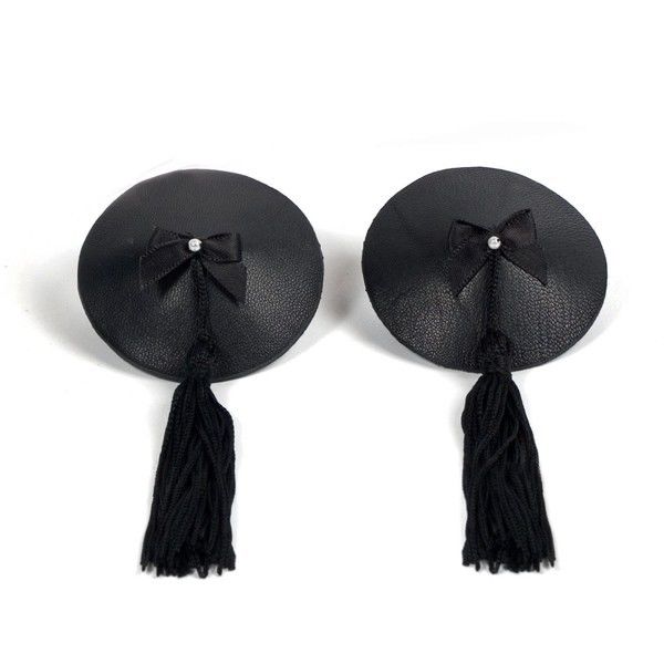 BIJOUX BURLESQUE BLACK NIPPLE COVERS