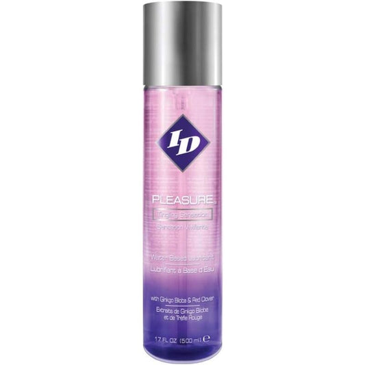 ID PLEASURE TINGING SENSATION WATER BASED LUBRICANT 500 ML