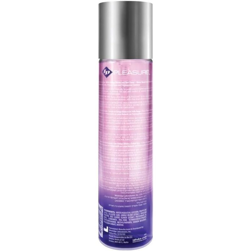 ID PLEASURE TINGING SENSATION WATER BASED LUBRICANT 500 ML