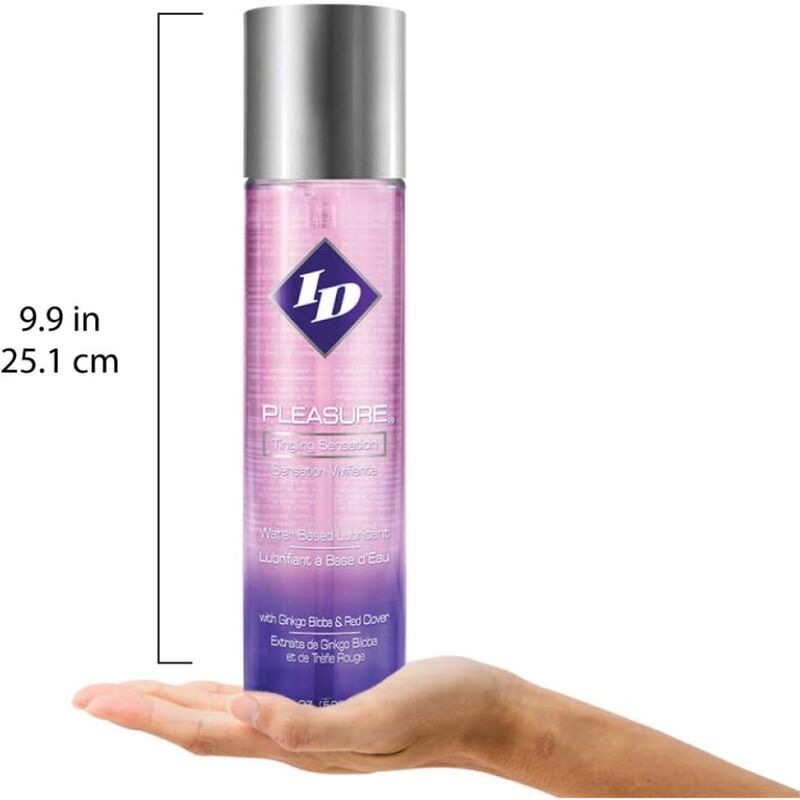 ID PLEASURE TINGING SENSATION WATER BASED LUBRICANT 500 ML