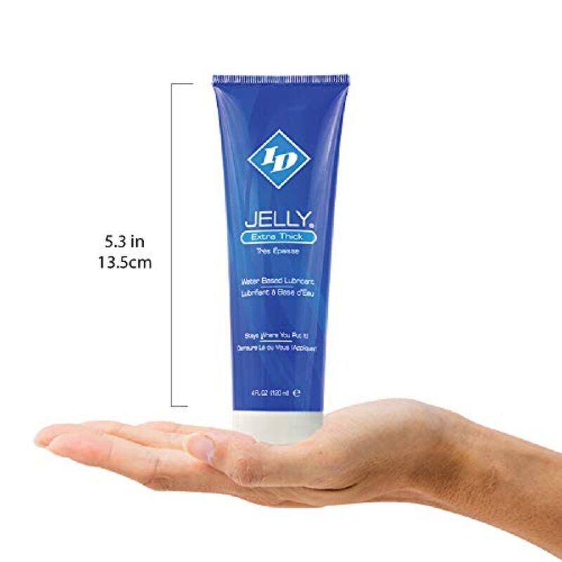 ID JELLY WATER BASED LUBRICANT EXTRA THICK TRAVEL TUBE 120 ML