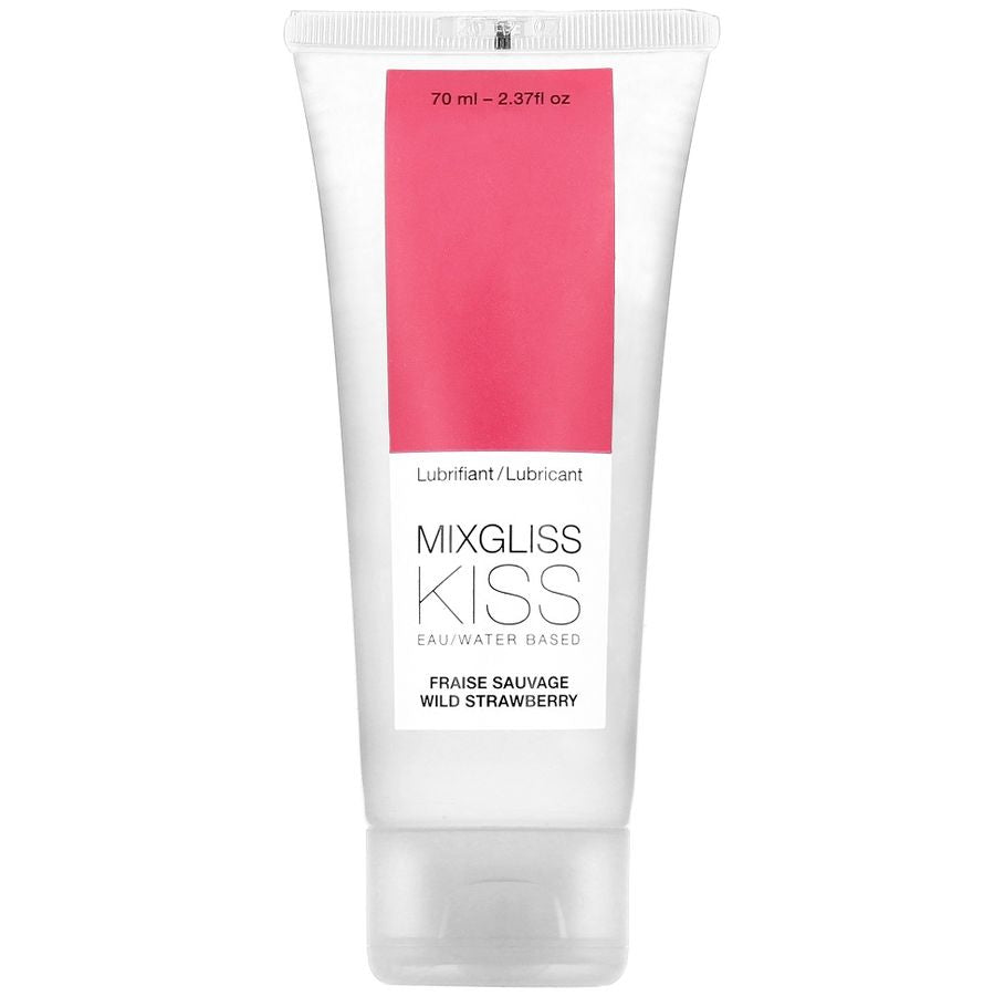 MIXGLISS WATER BASED LUBRICANT STRAWBERRY FLAVOR 70 ML