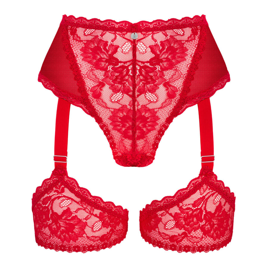 OBSESSIVE BELOVYA GARTER PANTIES XS S