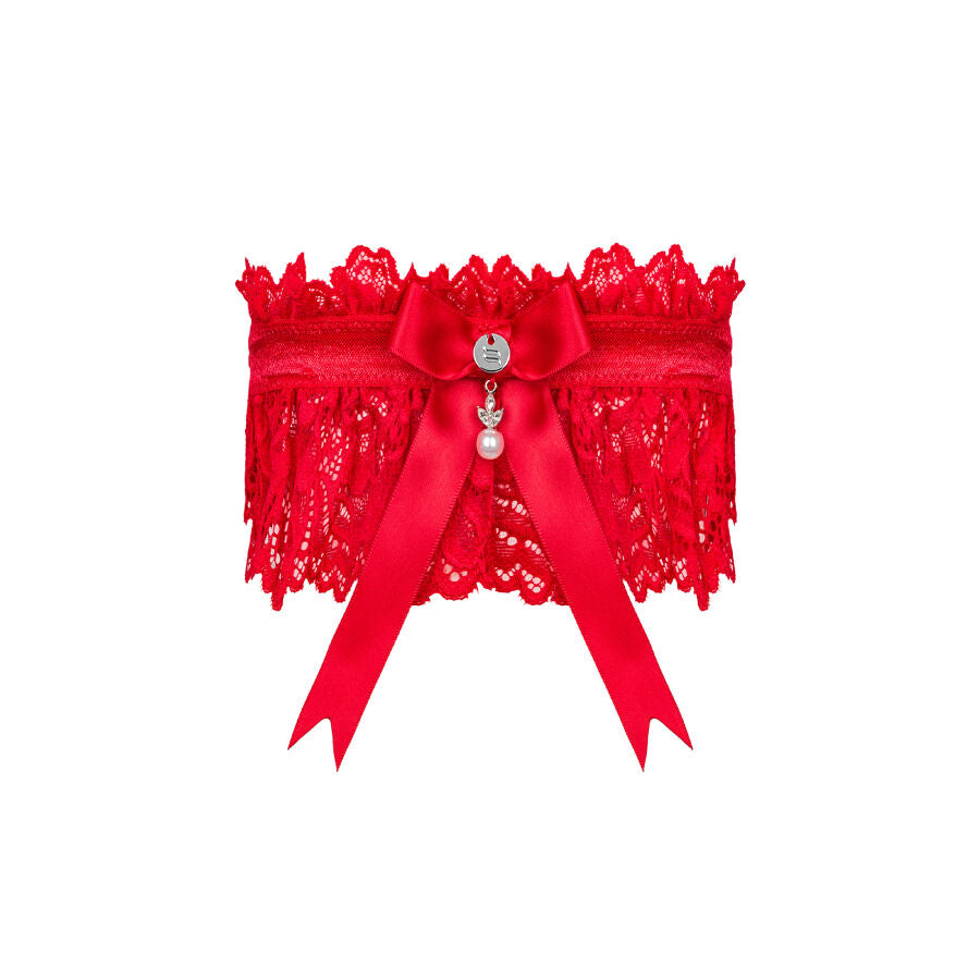 OBSESSIVE AMOR CHERRIS GARTER ONE SIZE