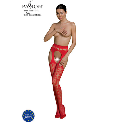 PASSION ECO COLLECTION BODYSTOCKING ECO S002 RED