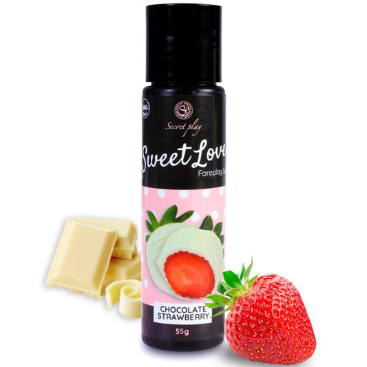 SECRETPLAY GEL SWEET LOVE STRAWBERRY AND WHITE CHOCOLATE 60 ML