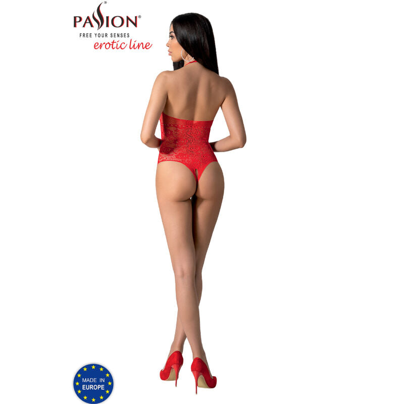 PASSION BS094 RED BODYSTOCKING ONE SIZE