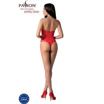 PASSION BS094 RED BODYSTOCKING ONE SIZE