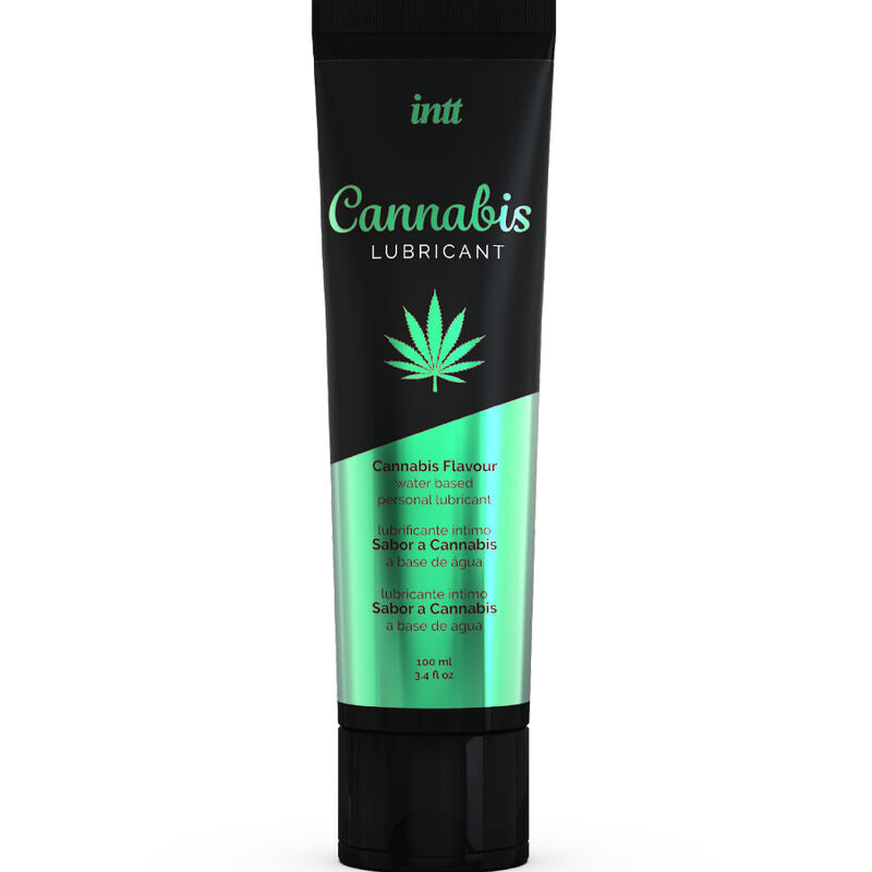 INTT LUBRICANTS WATER BASED INTIMATE LUBRICANT WITH CANNABIS FLAVOR