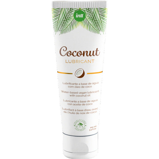 INTT VEGAN WATER BASED LUBRICANT WITH INTENSE COCONUT FLAVOR