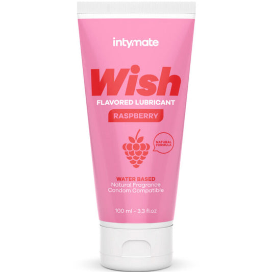 INTIMATELINE INTYMATE WISH RASPBERRY FLAVORED LUBRICANT 100 ML