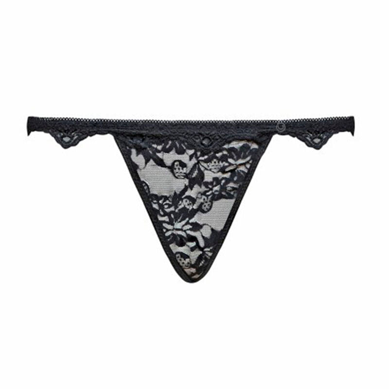 LIVCO CORSETTI FASHION BELITA LC 90231 BRA PANTY GARTER BELT BLACK S M