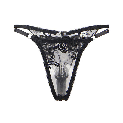 SUBBLIME SET OF 3 PIECES BRA THONG GARTER FLORAL PRINT BLACK L XL