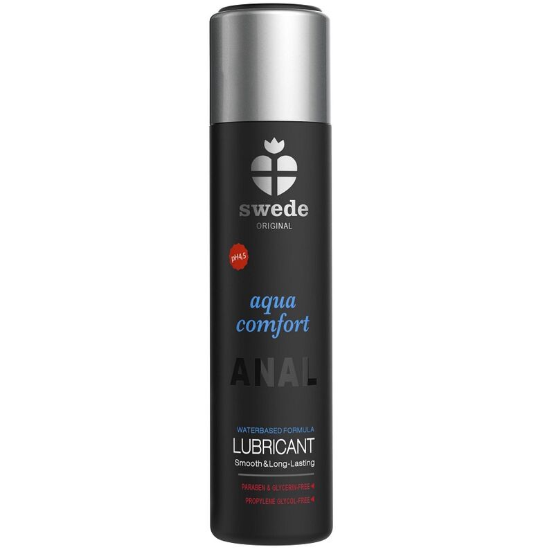 SWEDE AQUA COMFORT ANAL WATER BASED LUBRICANT 60 ML