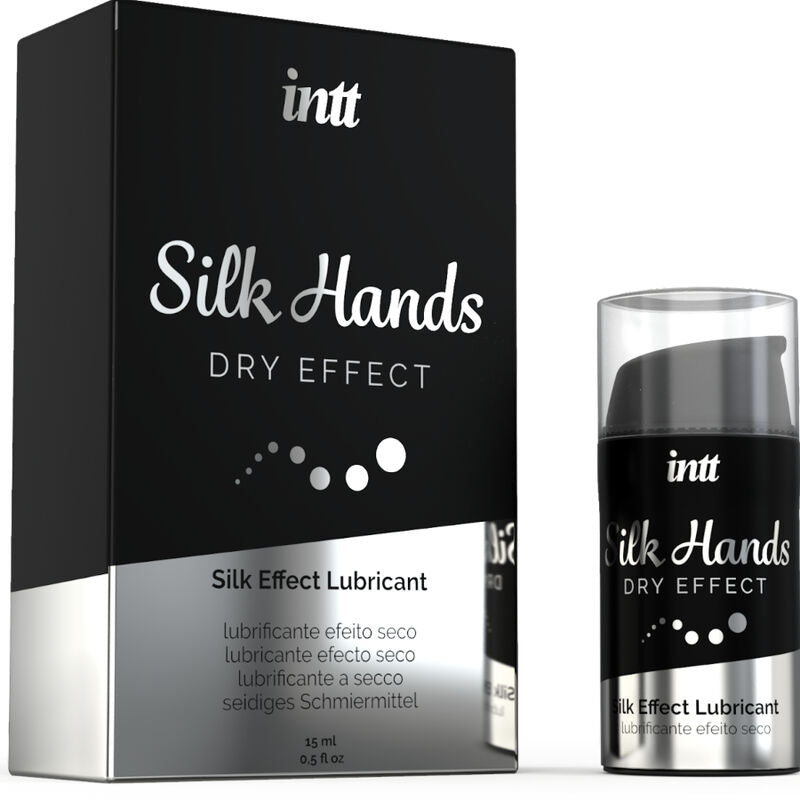 INTT LUBRICANTS SILK HANDS LUBRICANT CONCENTRATED SILICONE FORMULA 15 ML