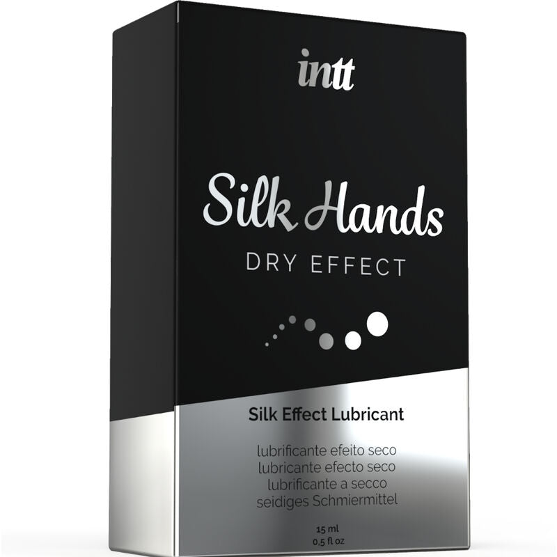 INTT LUBRICANTS SILK HANDS LUBRICANT CONCENTRATED SILICONE FORMULA 15 ML