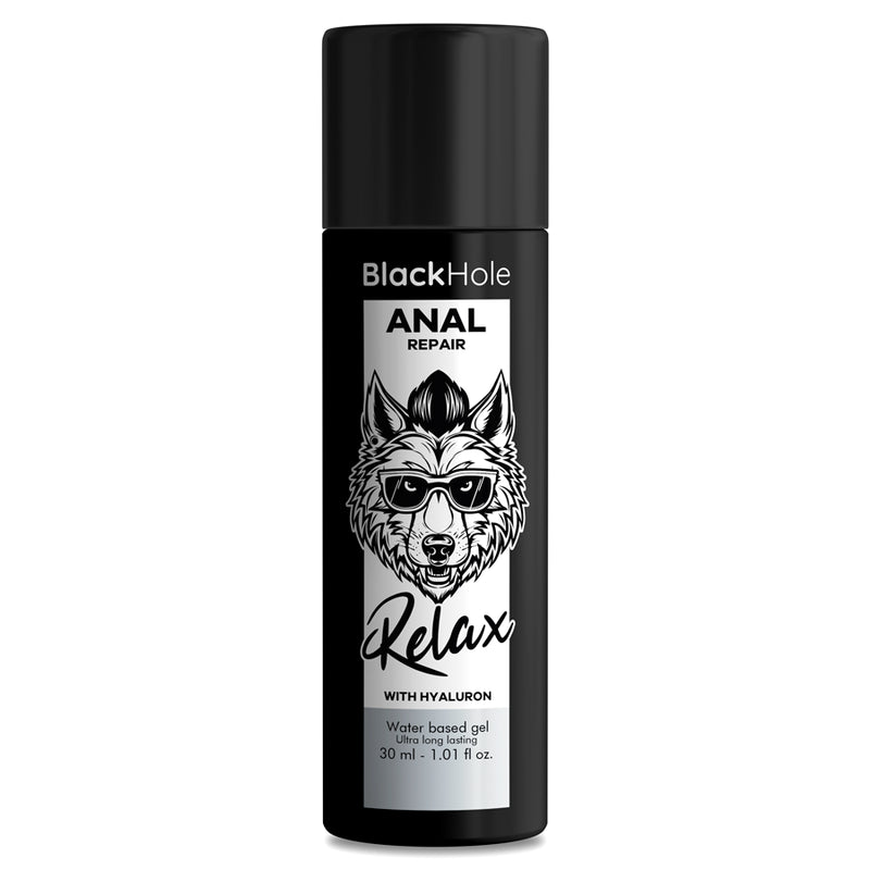 BLACK HOLE ANAL REPAIR WATER BASED RELAX WITH HYALURON 30 ML