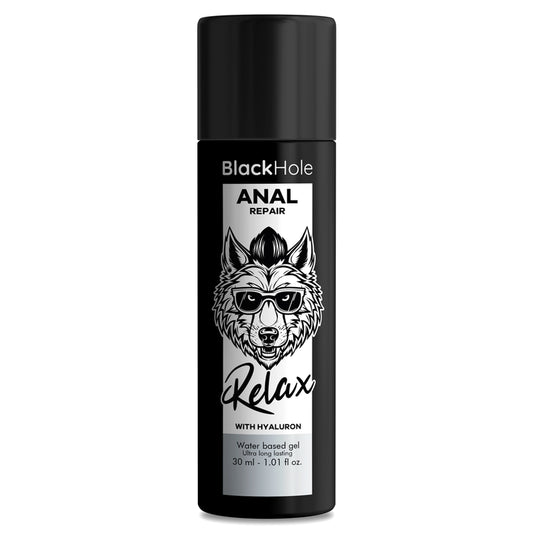 BLACK HOLE ANAL REPAIR WATER BASED RELAX WITH HYALURON 30 ML