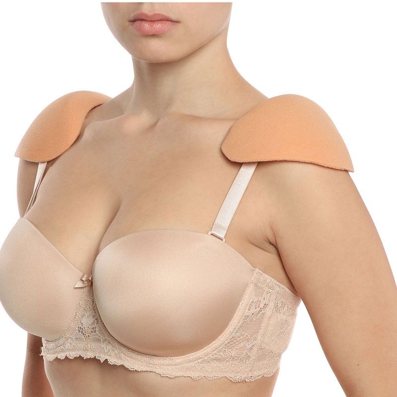 BYE BRA SHOULDER PROTECTORS SUPPORT BEIGE