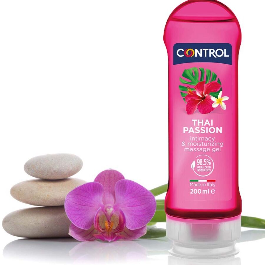 CONTROL 2 EN 1 MASSAGE PLEASURE THAI PASSION 200 ML