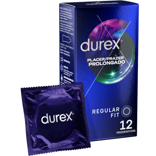 DUREX PLEASURE PROLONGED DELAYED 12 UNITS