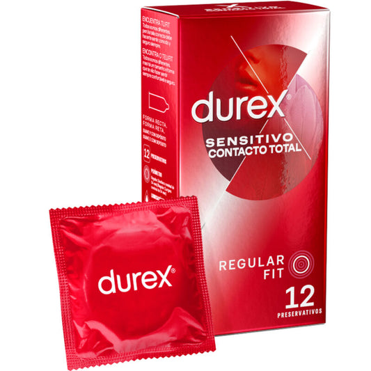 DUREX SENSITIVE CONTACT TOTAL 12 UNITS