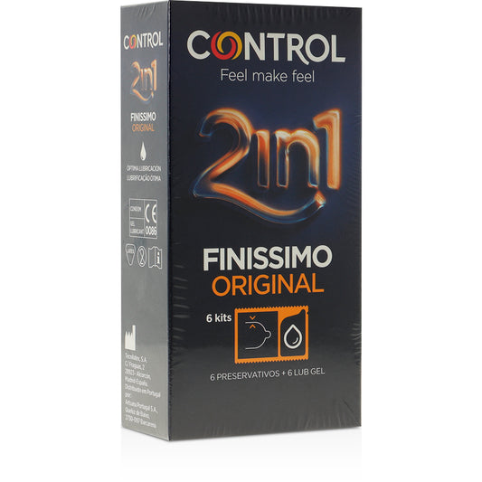 CONTROL FINISIMO DUO LUBRICANT 6 UNITS