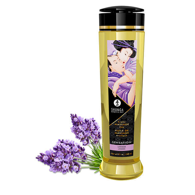 SHUNGA SENSATION EROTIC MASSAGE OIL 240 ML