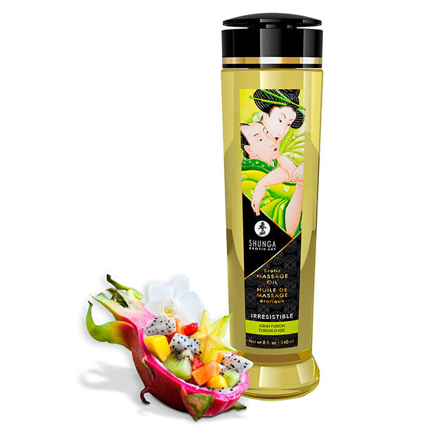 SHUNGA IRRESISTIBLE EROTIC MASSAGE OIL 240ML