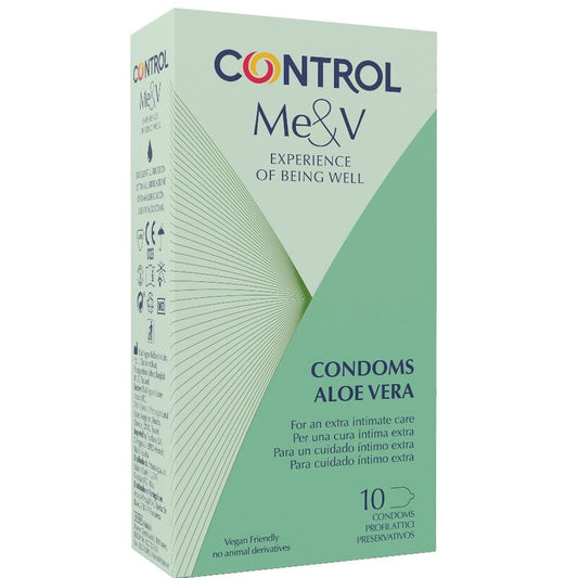 CONTROL CONDOMS WITH ALOE VERA 10 UNITS