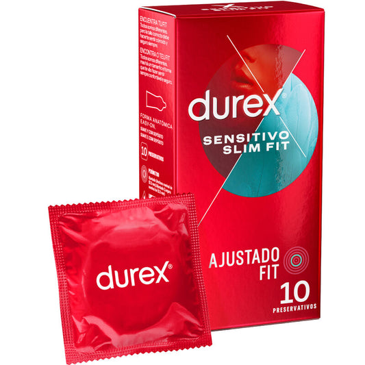 DUREX SENSITIVO SLIM FIT 10 UNITS