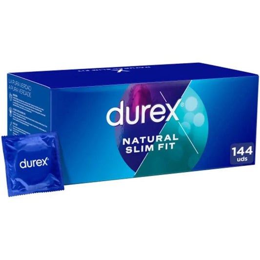 DUREX NATURAL SLIM FIT BASIC 144 UNITS