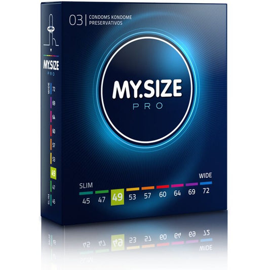 MY SIZE PRO CONDOMS 49 MM 3 UNITS