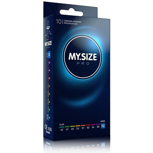 MY SIZE PRO CONDOMS 72 MM 10 UNITS