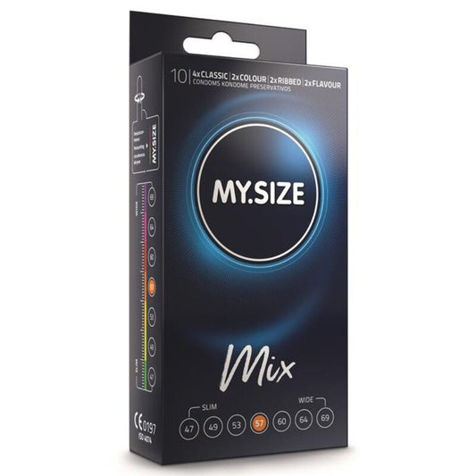 MY SIZE MIX CONDOMS 57 MM 10 UNITS