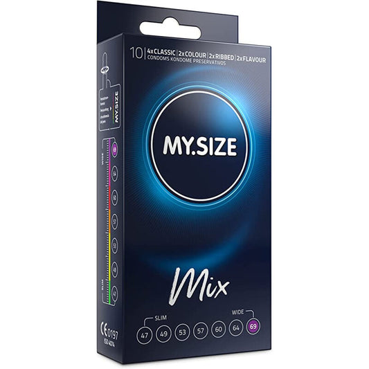 MY SIZE MIX CONDOMS 69 MM 10 UNITS