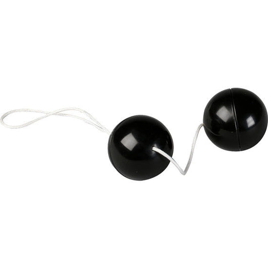 SEVEN CREATIONS SUPERSOFT ORGASMIC BALLS BLACK