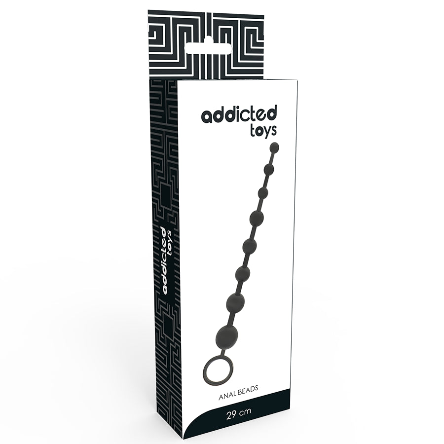 ADDICTED TOYS ANAL BEADS 29 CM BLACK