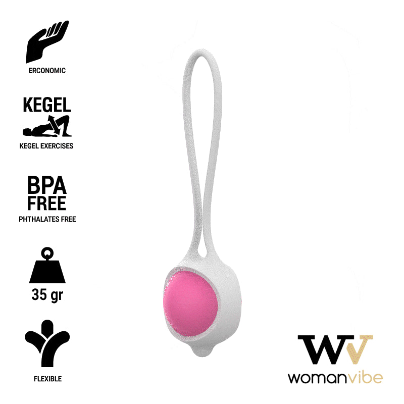 WOMANVIBE KEISY I BALL GEISHA SILICONE PINK