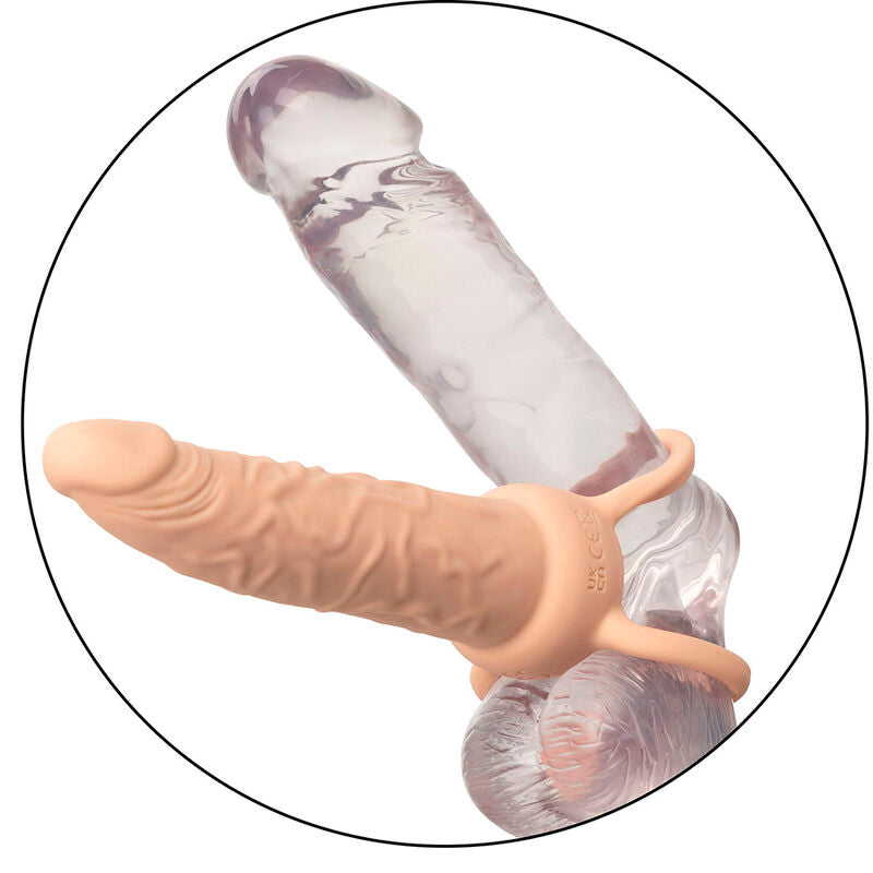 CALEXOTICS PERFORMANCE MAXX RECHARGABLE DUAL PENETRATOR LIGHT SKIN