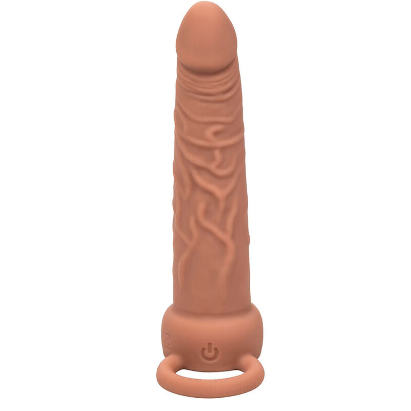 CALEXOTICS PERFORMANCE MAXX RECHARGABLE DUAL PENETRATOR BROWN SKIN