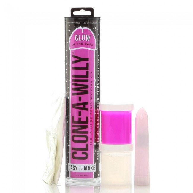 CLONE A WILLY LUMINESCENT PINK PENIS CLONER WITH VIBRATOR