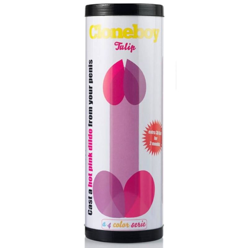 CLONEBOY DILDO TULIP INTENSE PINK