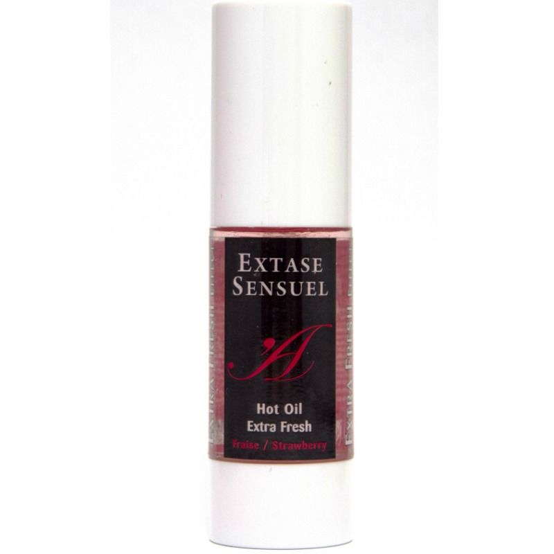 EXTASE SENSUAL MASSAGE OIL WITH EXTRA FRESH STRAWBERRY EFFECT 30 ML