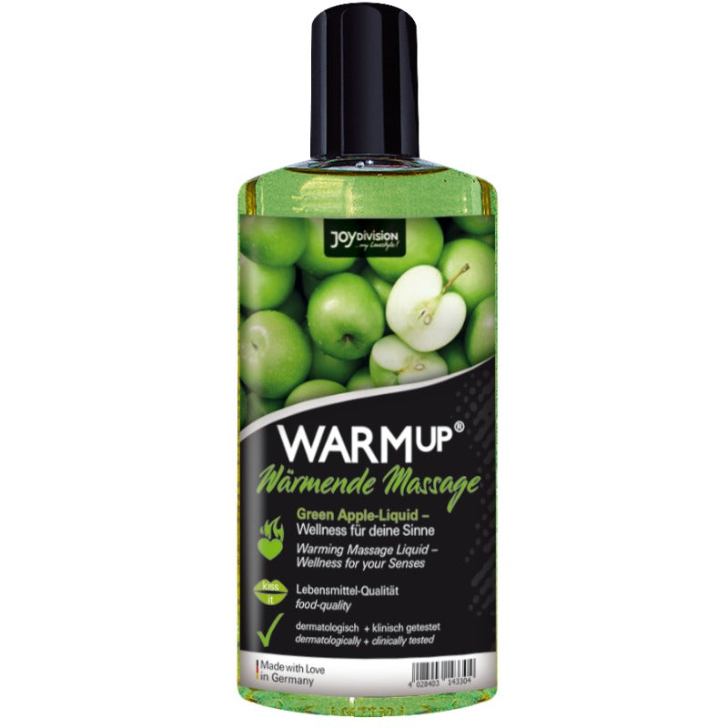 JOYDIVISION WARMUP GREEN APPLE MASSAGE OIL 150 ML