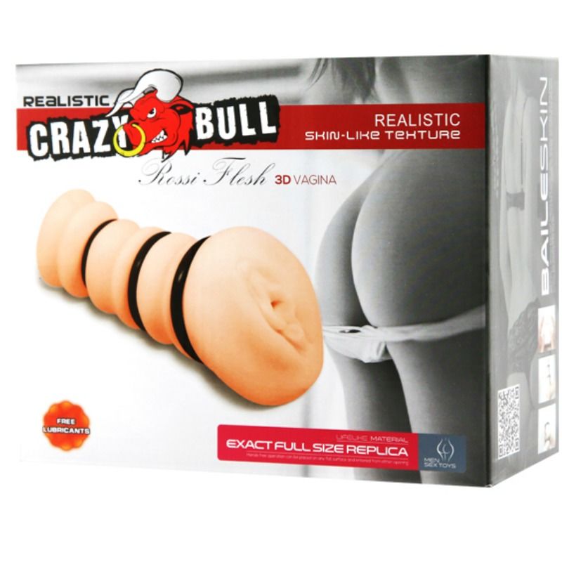 CRAZY BULL MASTURBADOR WITH RINGS VAGINA MODEL 2