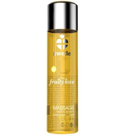 SWEDE FRUITY LOVE WARMING EFFECT MASSAGE OIL TROPICAL FRUITY WITH HONEY 60 ML